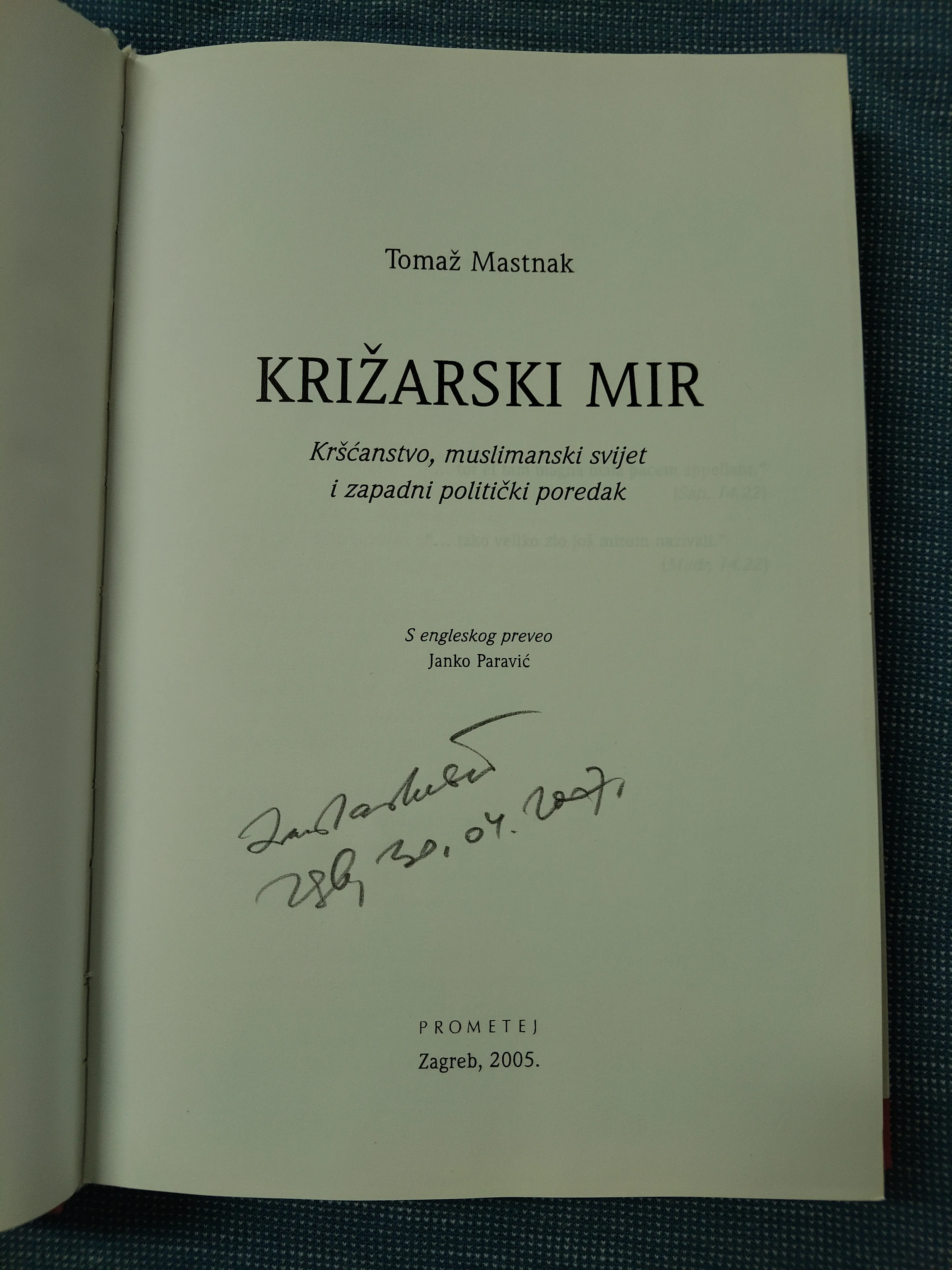tomaž mastnak – križarski mir - slika 2