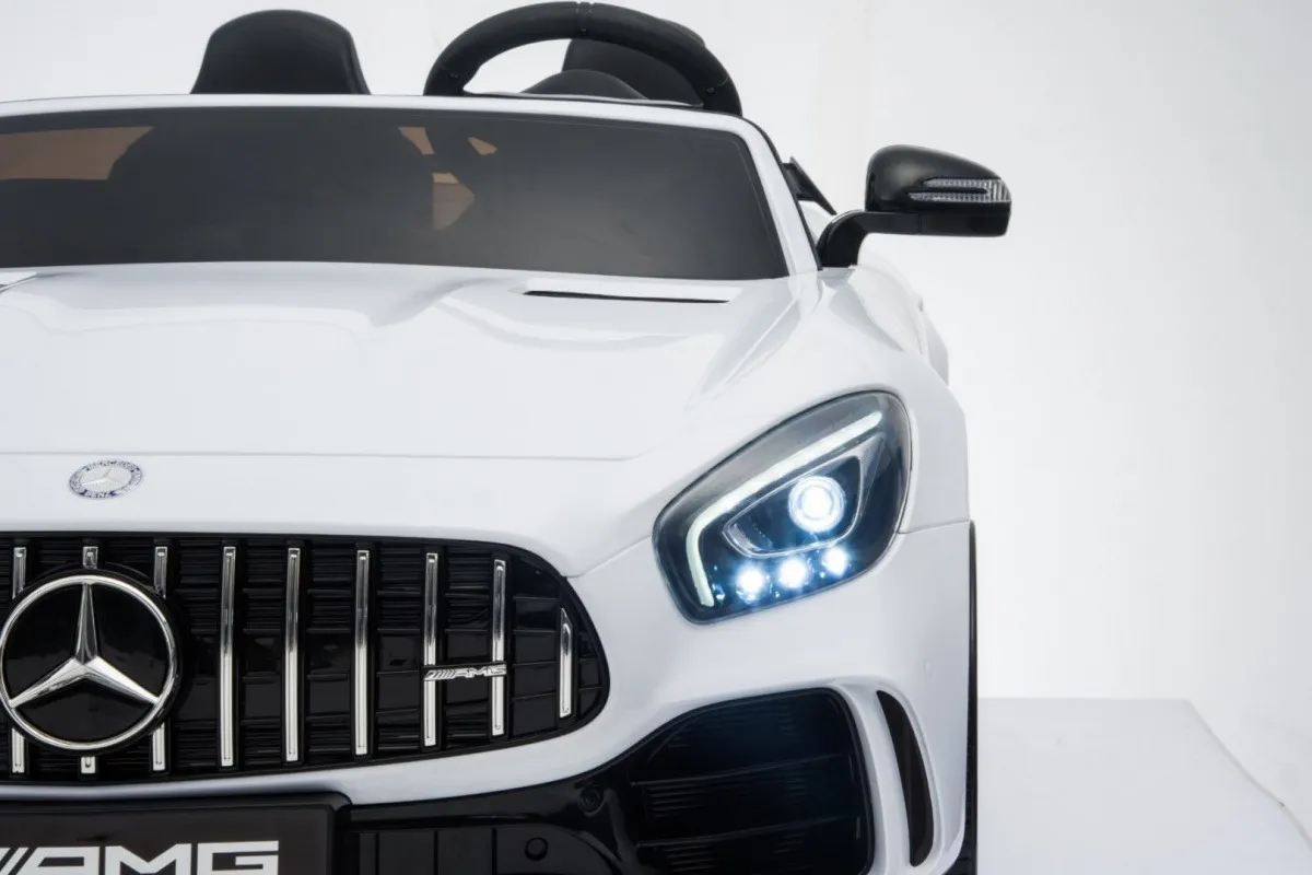 licencirani auto na akumultor mercedes benz gt r 4 x 4 – bijeli - slika 11