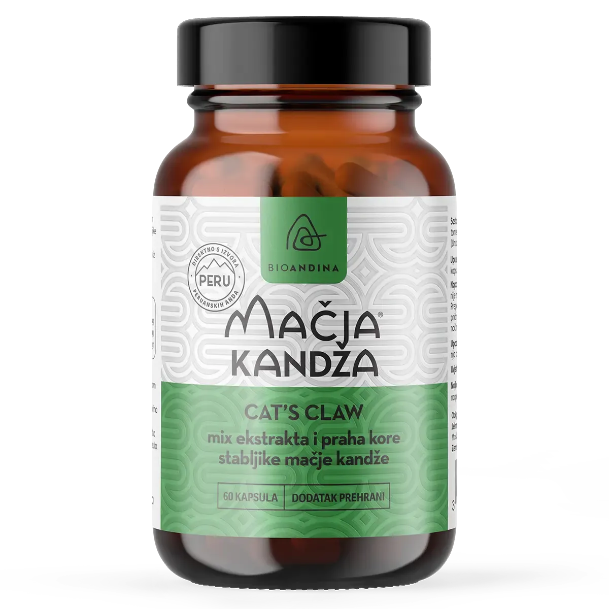 Bioandina Mačja Kandža 60 Kaps - Zagreb
