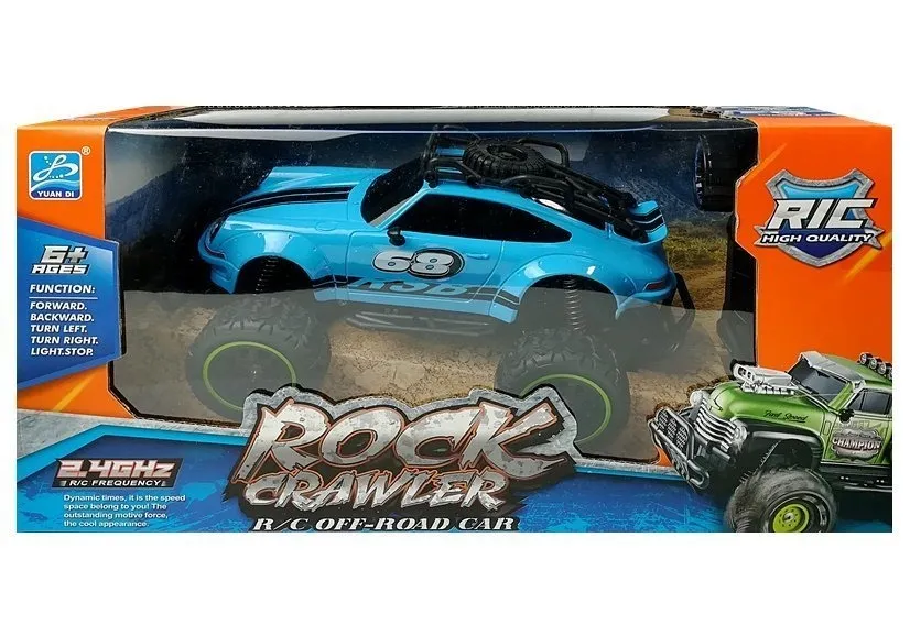 auto na daljinsko upravljanje off-road r/c beetle - plavi - slika 7