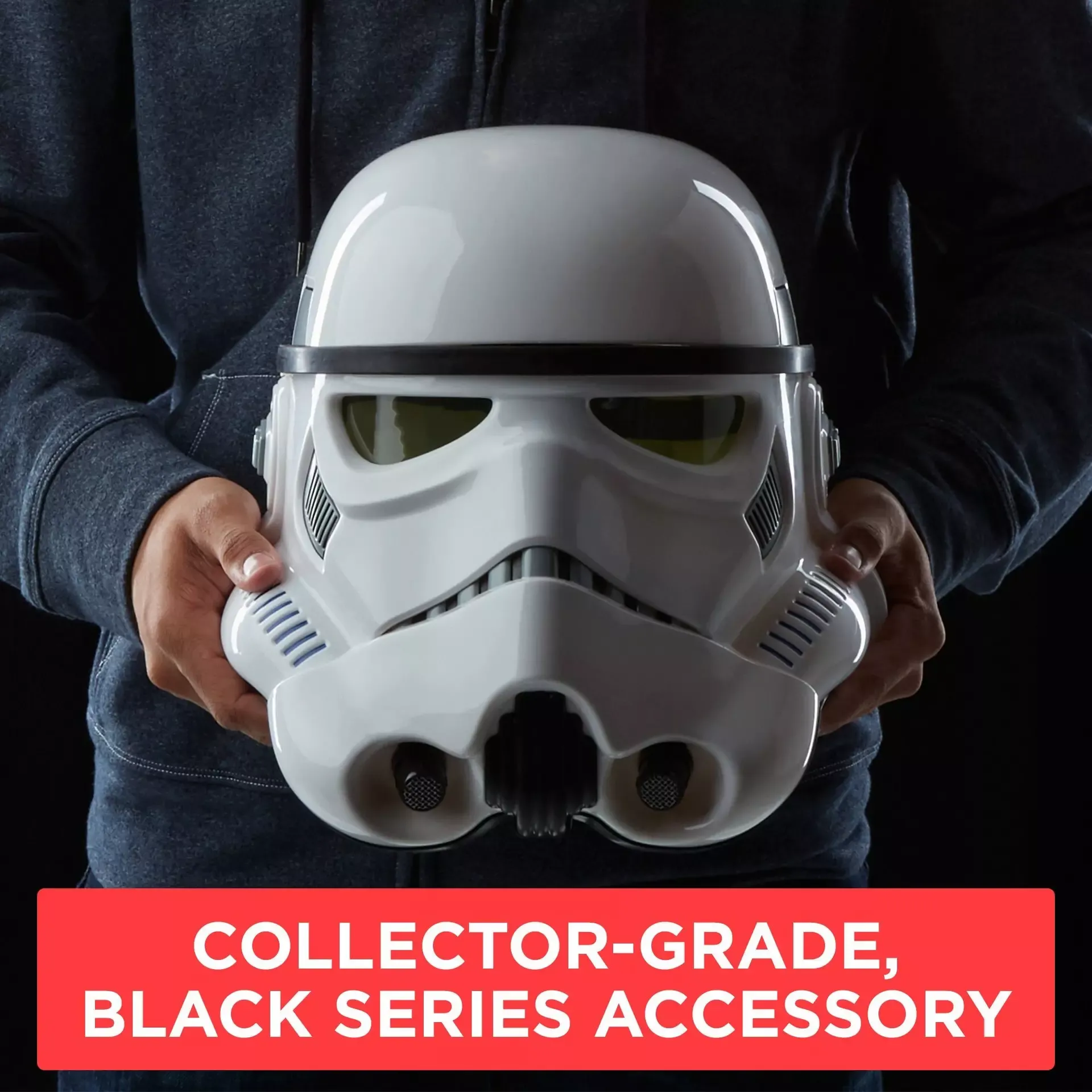 star wars: the black series – imperial stormtrooper electronic helmet - slika 7