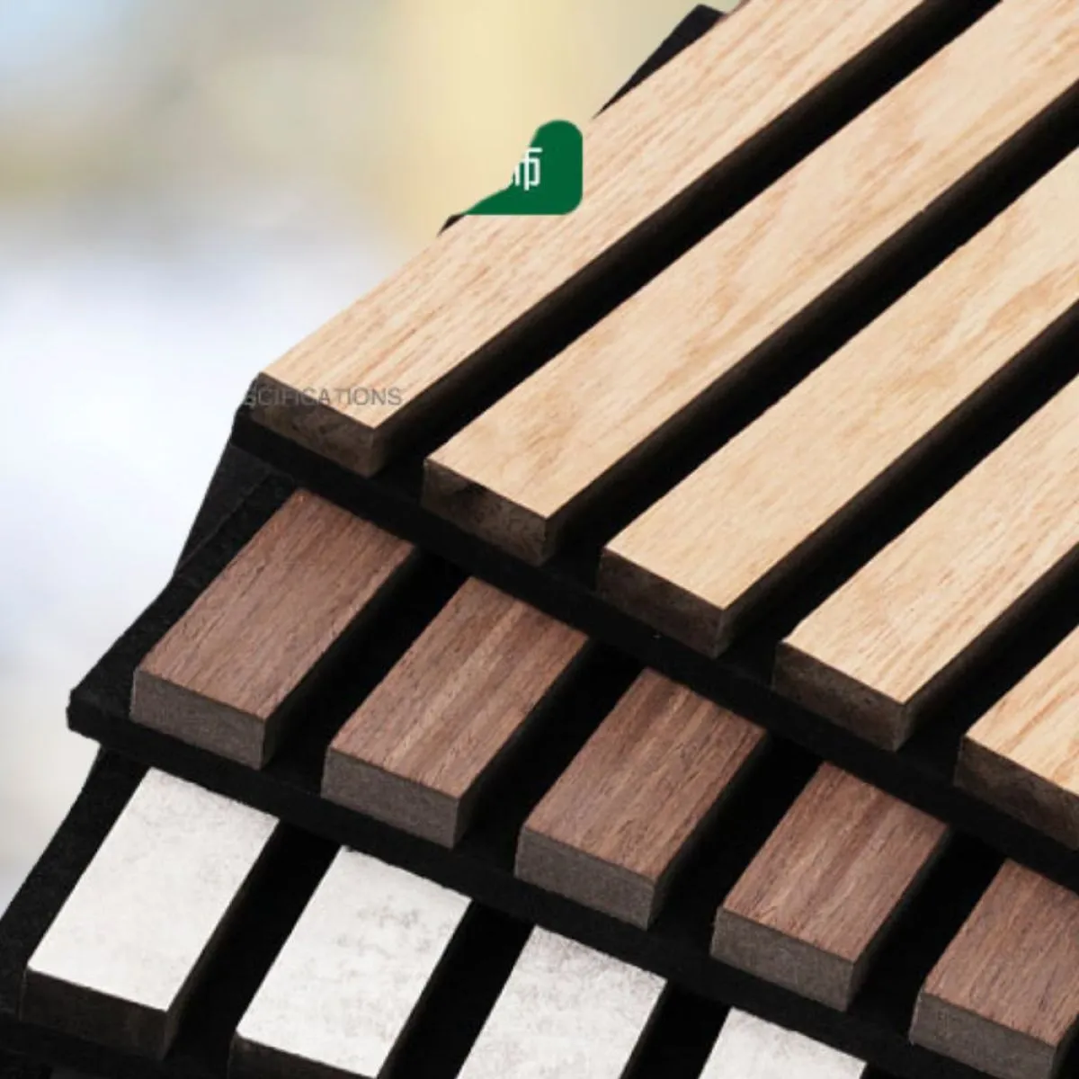 (4 kom) 3d drveni panel za zid - acoustic - slika 11