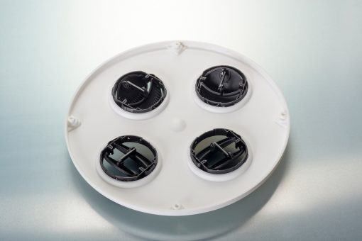 difuzor izlaza zraka sa zatvaranjem za krovni ventilator - slika 4