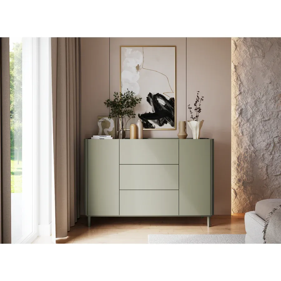 komoda elivo 150cm, materijal: mdf,melaminska ploča - slika 3