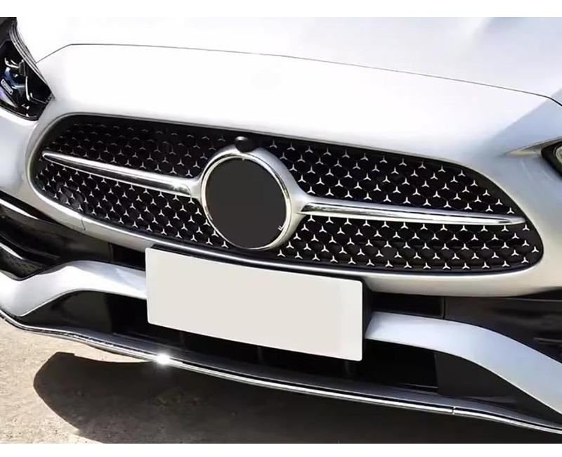 diamond maska za mercedes benz c klasa w206 amg line-crna-srebrna - slika 4