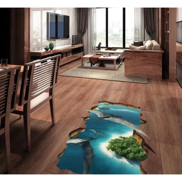 3d wall sticker pterosauri dimenzije 90x60 cm - slika 3