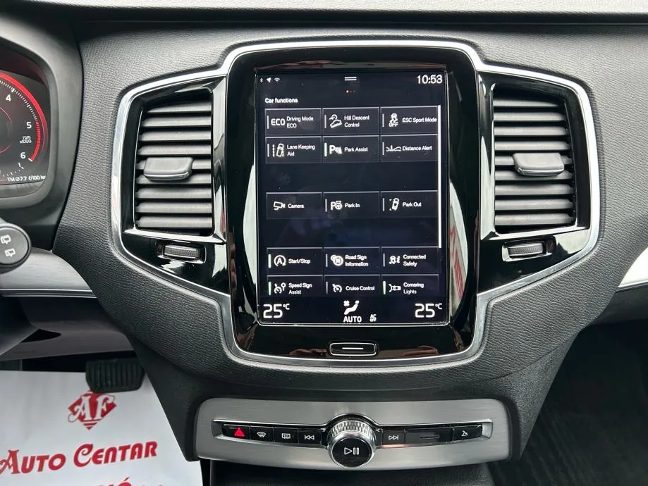 volvo xc90 2.0 d5 awd 2017.,automatik, 4x4, kamera, veliki servis - slika 18