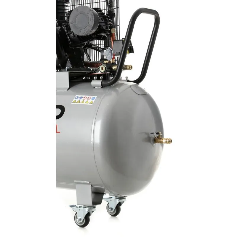 klipni kompresor 300 l, v3, 8 bara, 1190l / min , 400v - slika 2