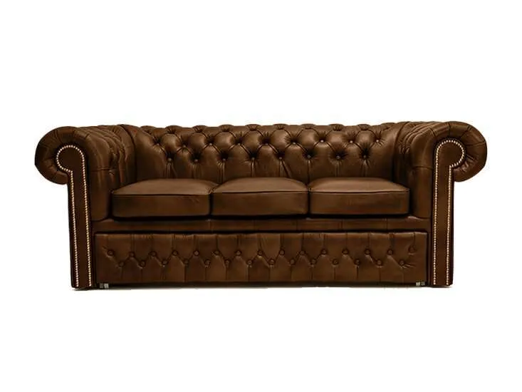 chesterfield trosjed ležaj first class leather | 3-sjedišta - slika 3
