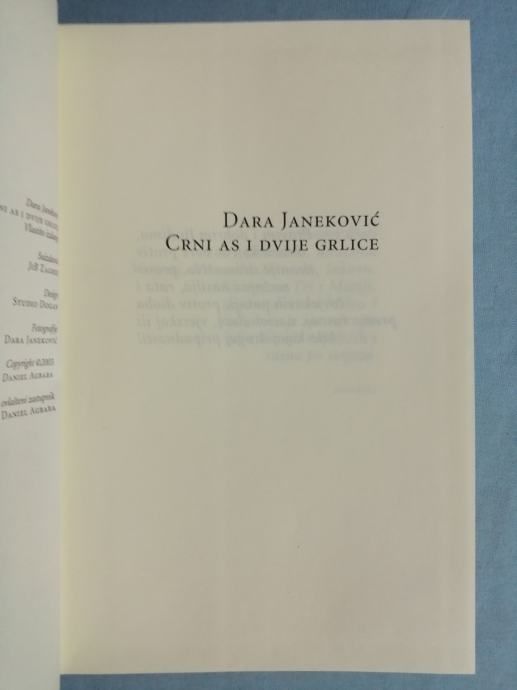 dara janeković – crni as i dvije golubice (a1) [a27] - slika 2