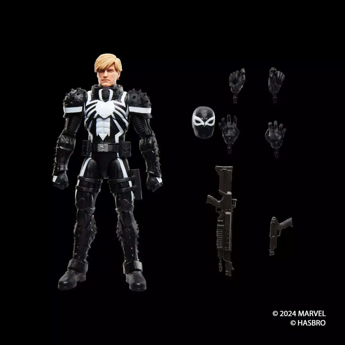 marvel legends series: agent venom (flash thompson) figura, 15cm - slika 8
