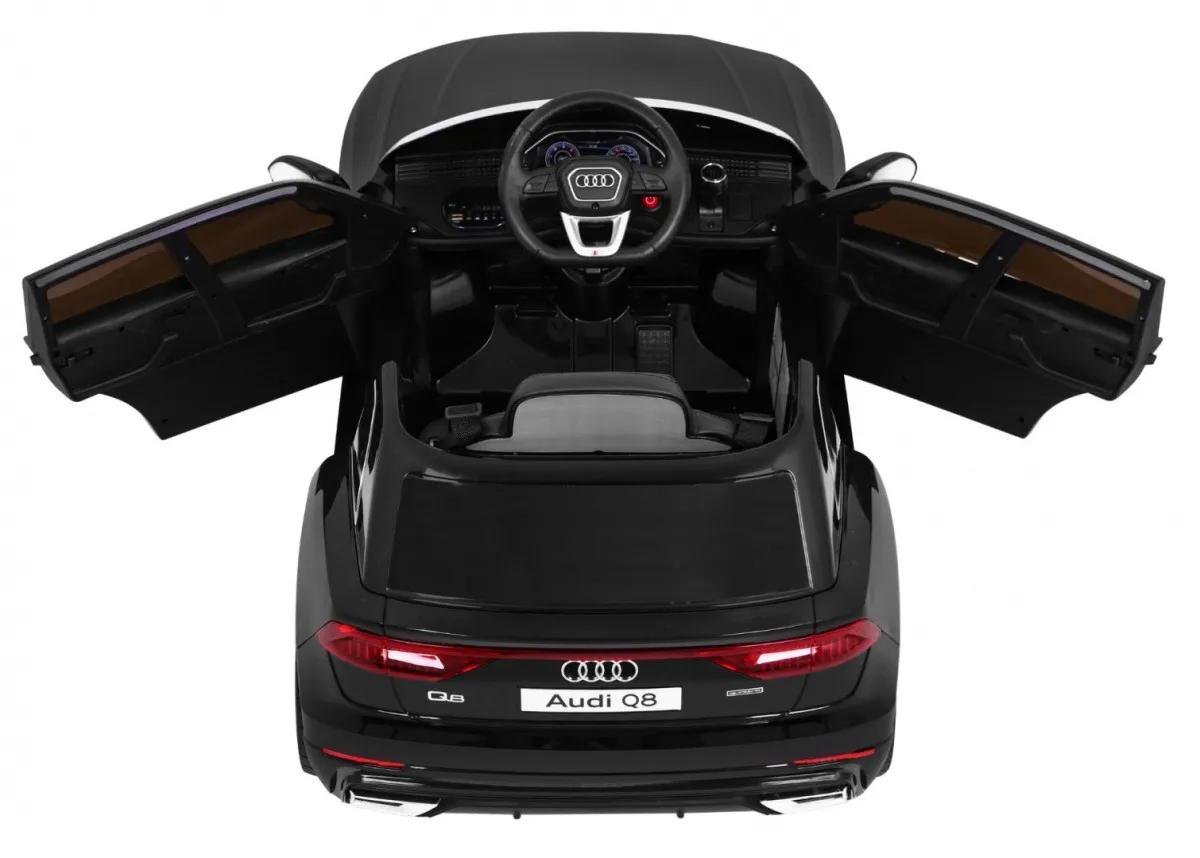 licencirani auto na akumulator audi q8 lift - crni - slika 10