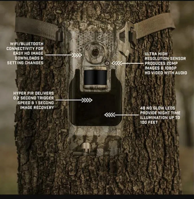 bushnell impulse 20mp profesionalna američka lovačka kamera - slika 3