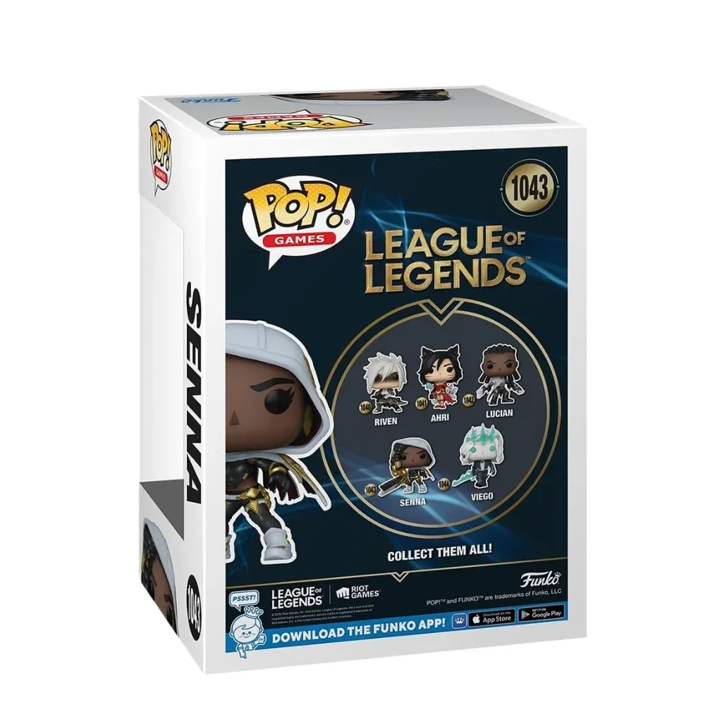 funko pop! games: league of legends – senna #1043 - slika 2