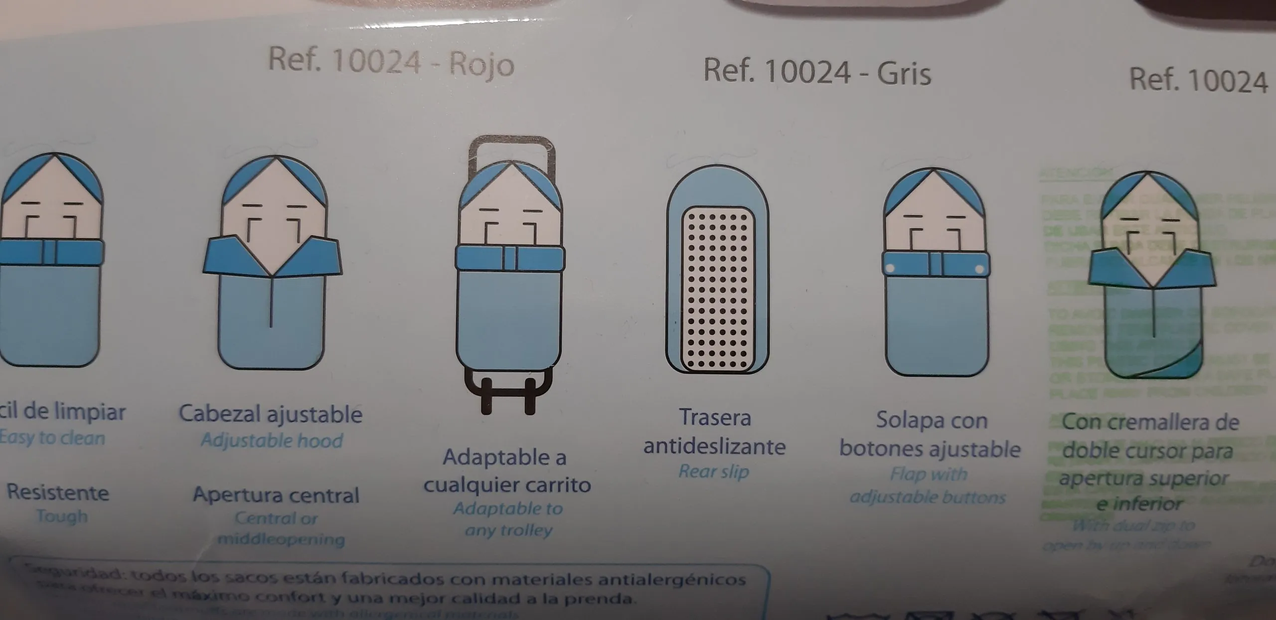 interbaby univerzalna zimska vreća za kolica - slika 3