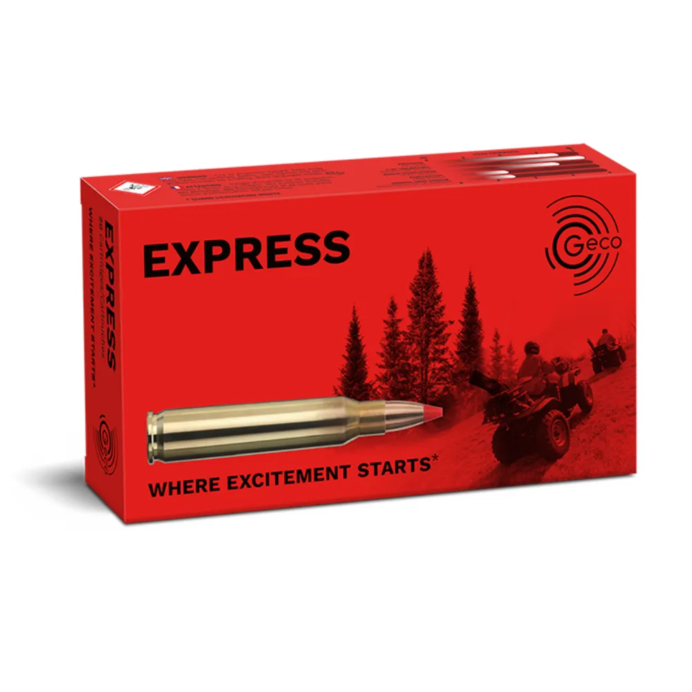 Karabinsko streljivo GECO EXPRESS .223 Rem. 3,6g - Poreč