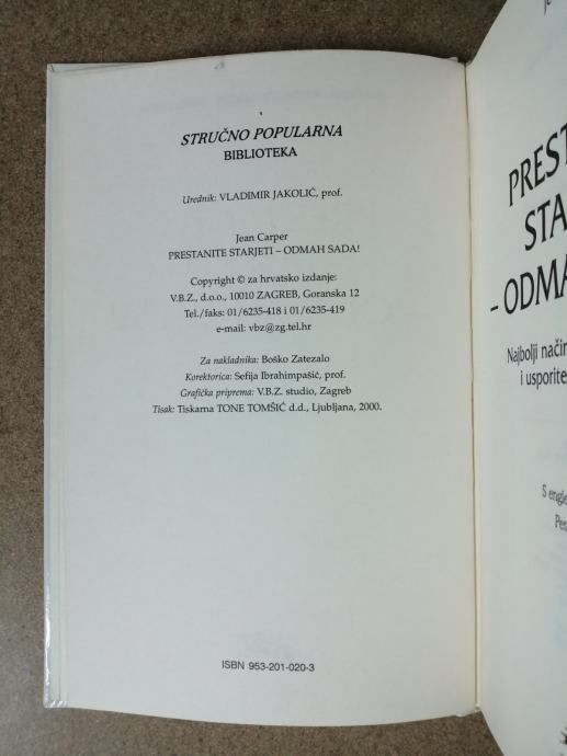 jean carper – prestanite starjeti – odmah sada! (b60) - slika 4