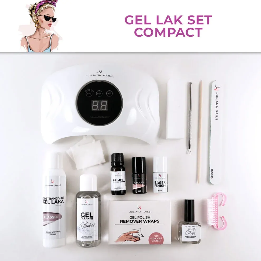 Gel Lak Set Compact - Zagreb