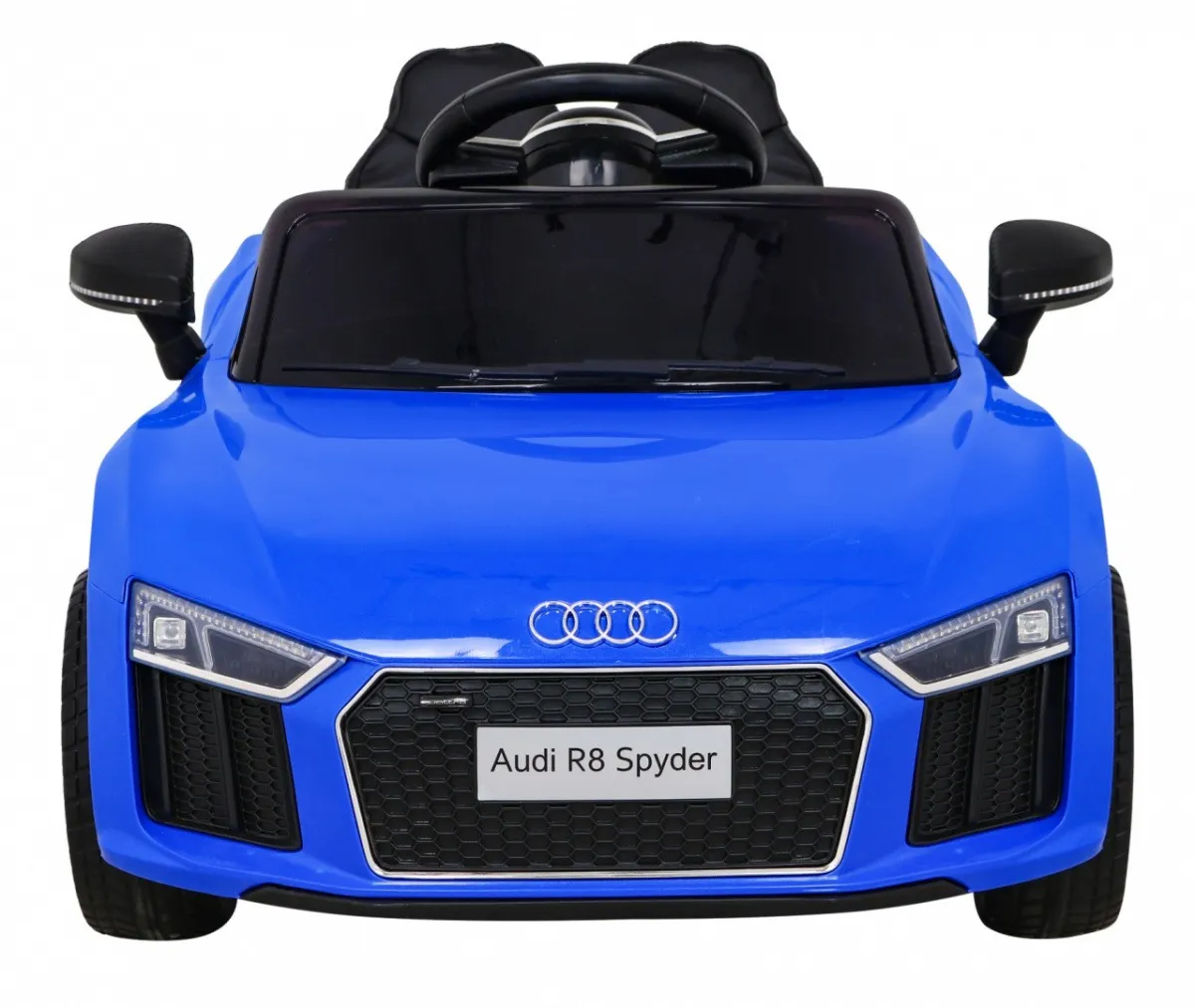 licencirani auto na akumulator audi r8 - plavi - slika 9