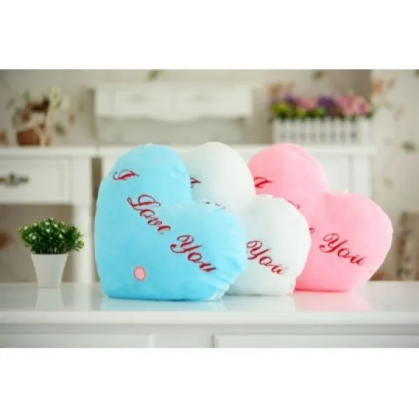 i love you led jastuk u obliku srca koji mijenja boje - slika 5