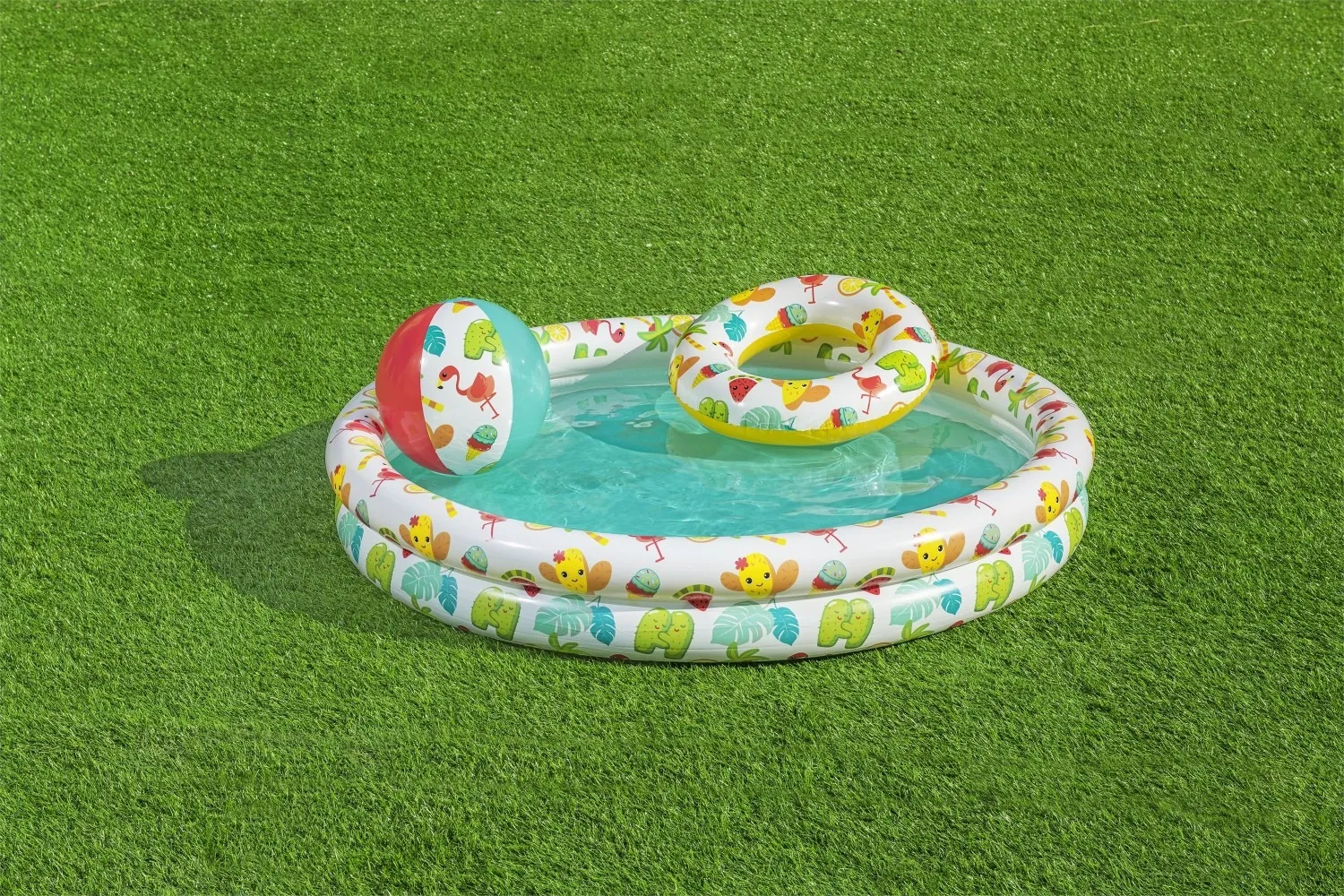 bazen na napuhavanje ball set 3u1 1 22 20cm bestway - slika 5
