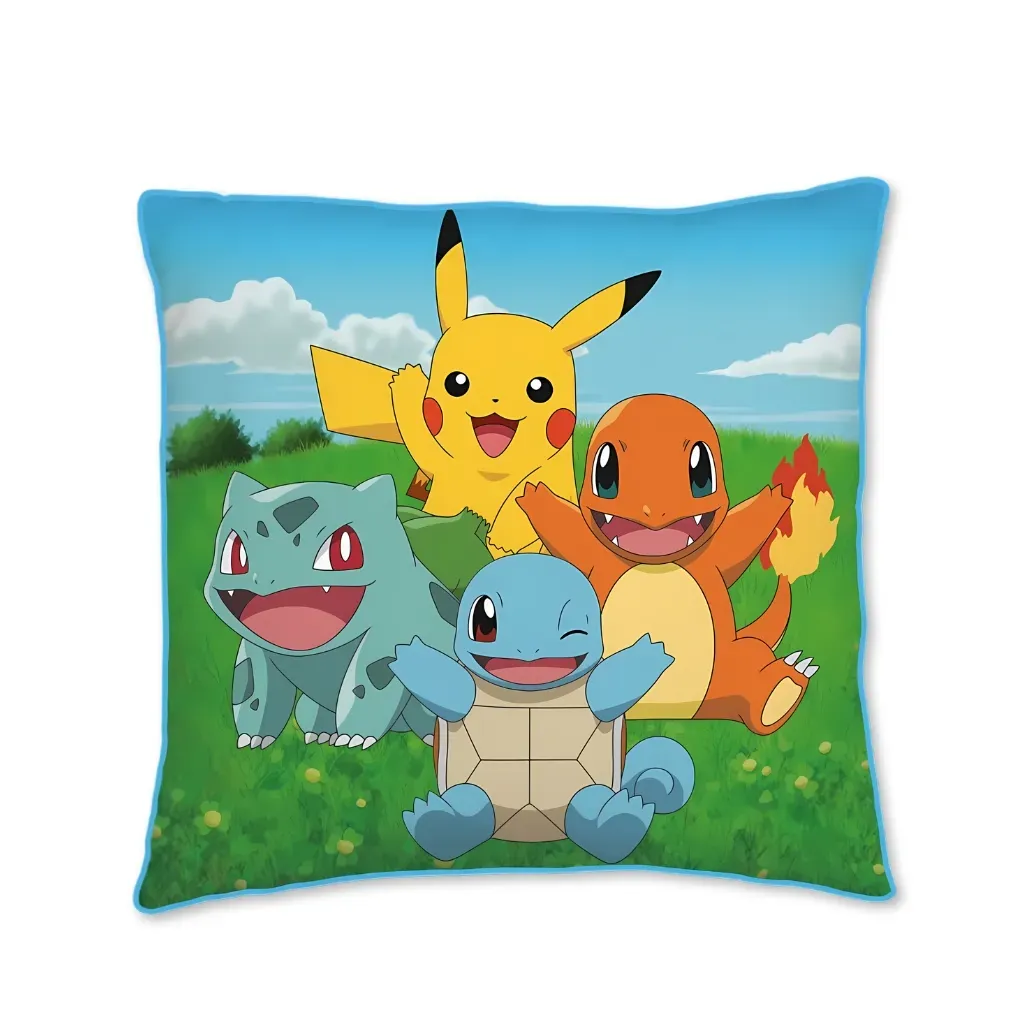 Pokémon ‘Starters’ jastuk, 40cm - Zagreb