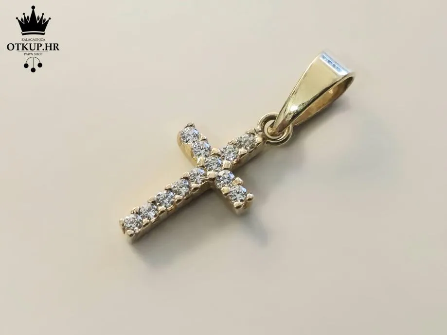 Zlatni Privjesak 0,61g (14k) / R1, Rate ! - Zagreb