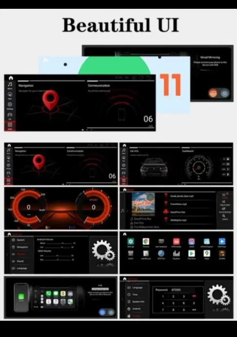 bmw e90 e91 e92 e93 original multimedija android 11 + parking kamera - slika 9