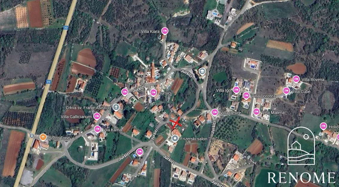 Građevinsko zemljište sa projektom - Svetvinčenat