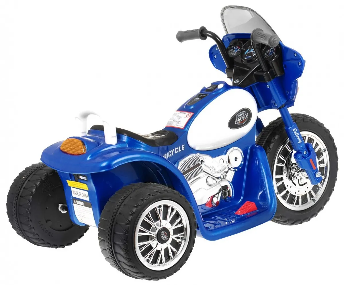 motor na akumulator chopper -plavi - slika 4