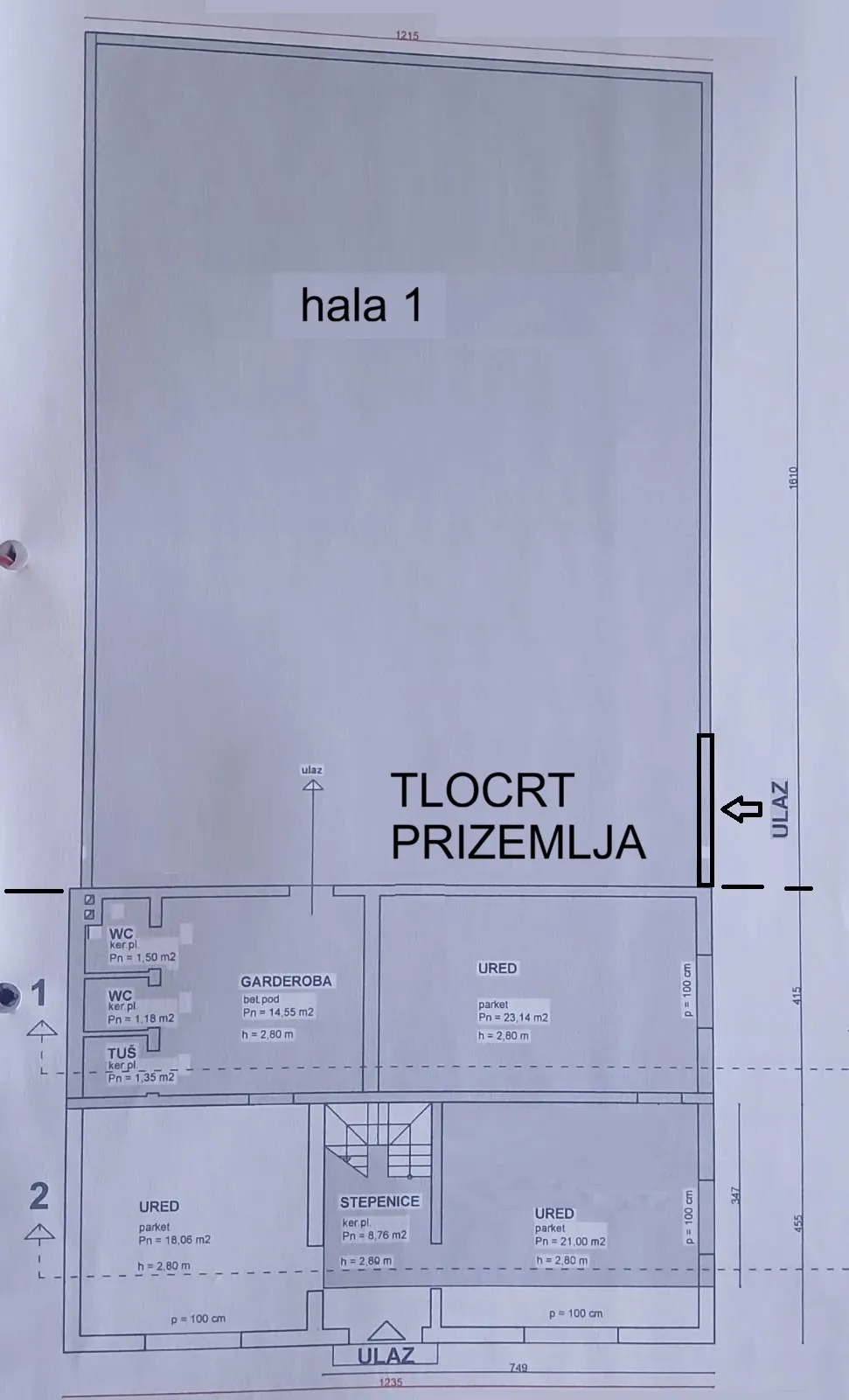poslovni prostor zagreb kajzerica 300m2 uredi/stan + 450m2 skladišta - slika 4