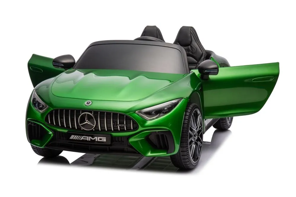licencirani auto na akumulator mercedes amg sl63 - zeleni/lakirani - slika 10