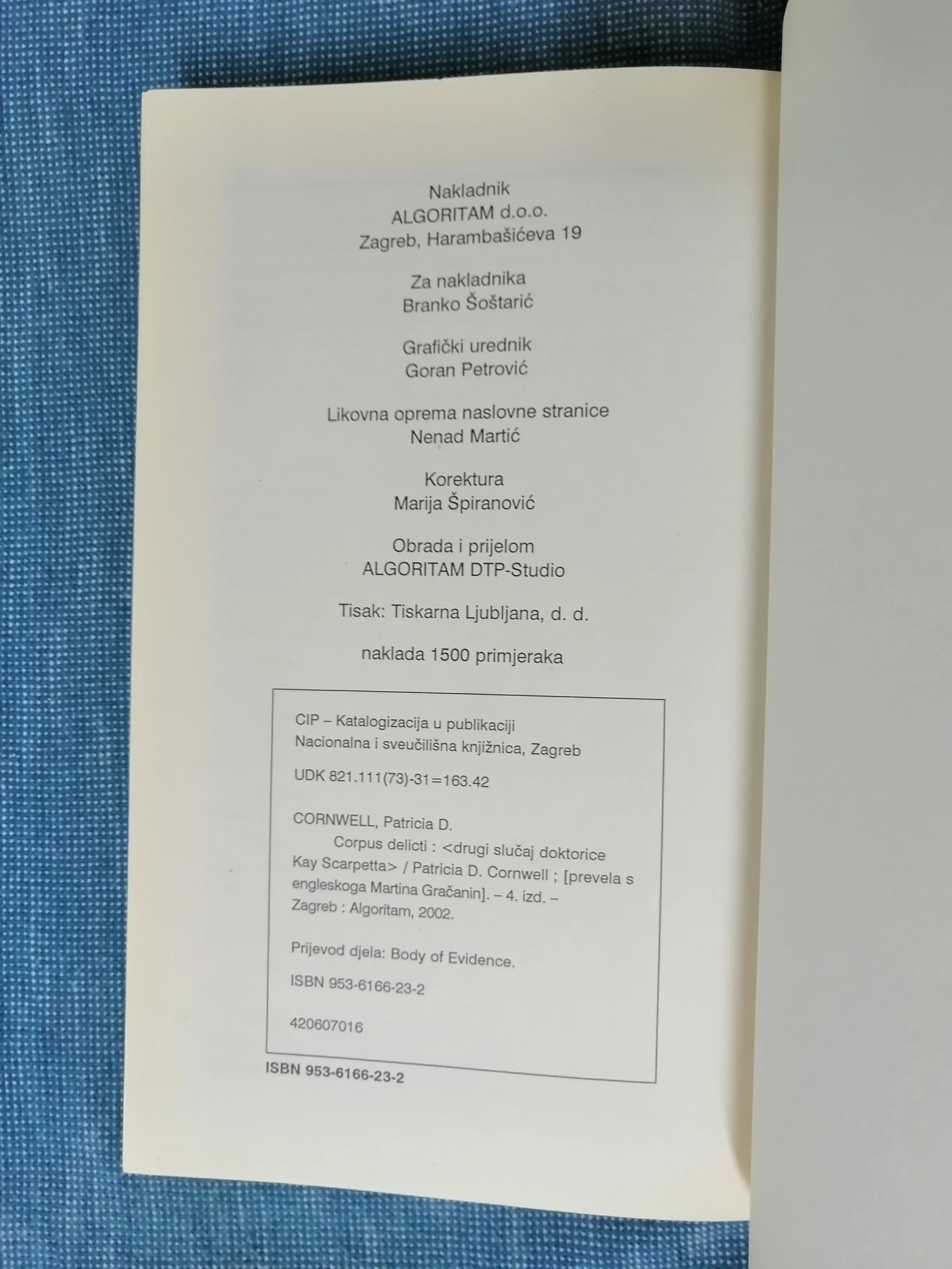 patricia d. cornwell – corpus delicti - slika 4