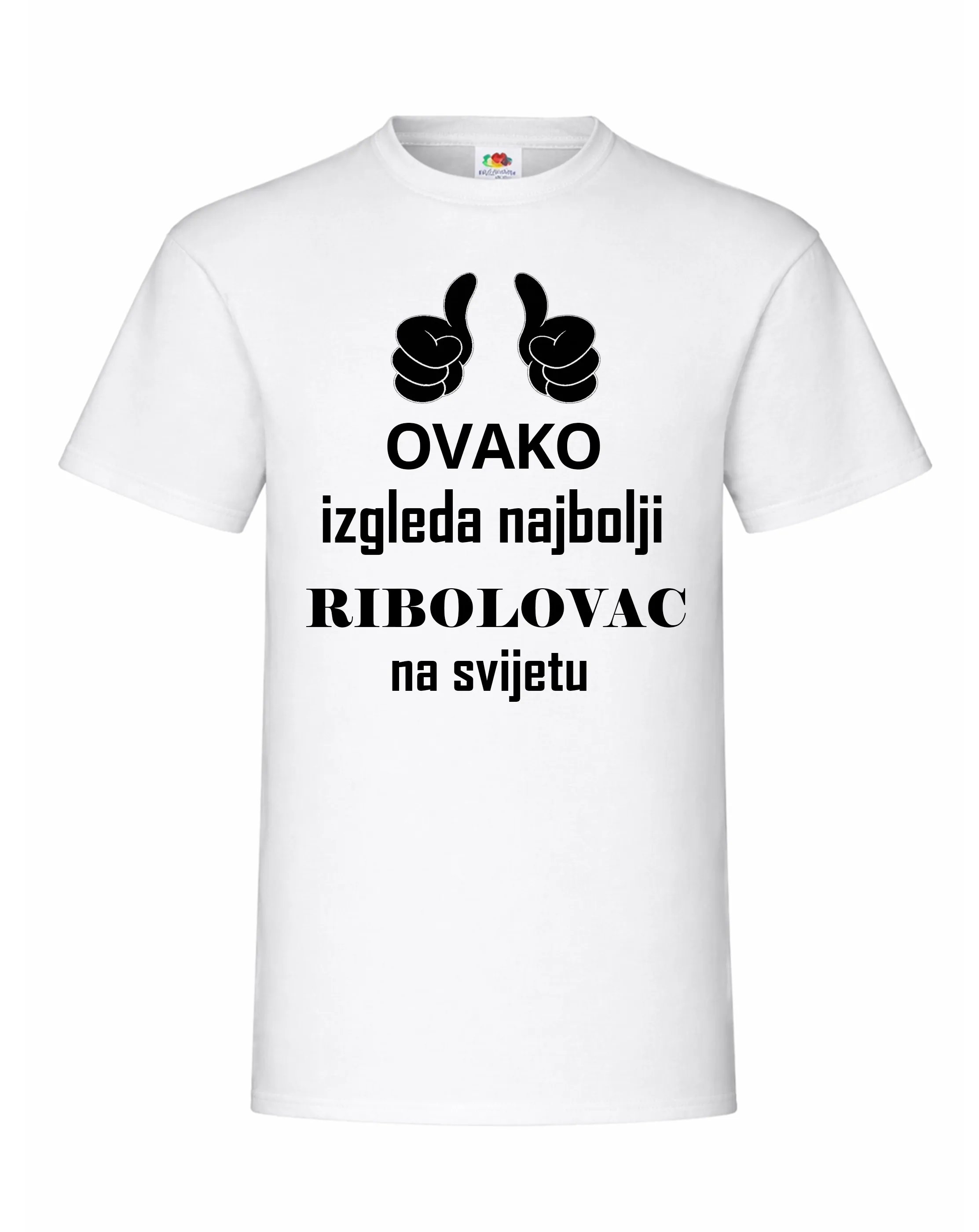 Majica za najboljeg ribolovca - Prozor, Otočac