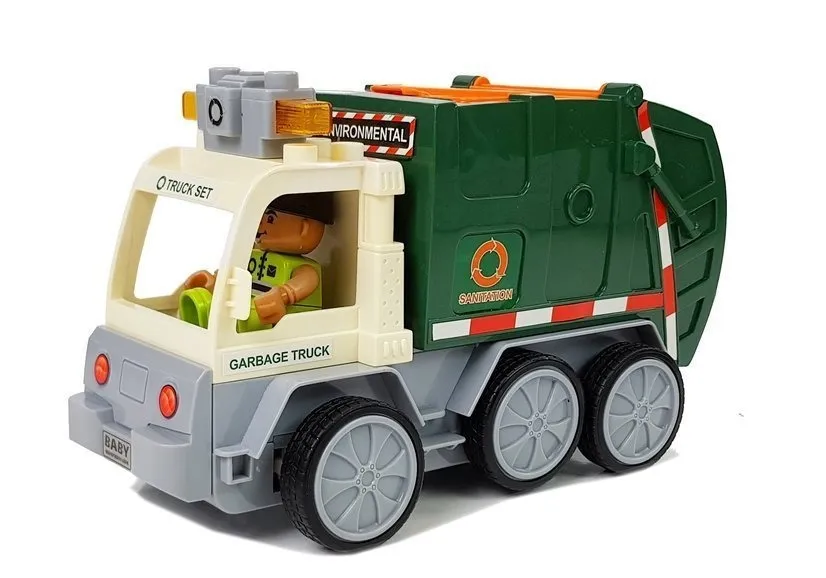 auto garbage truck remote controlled r/c - slika 2
