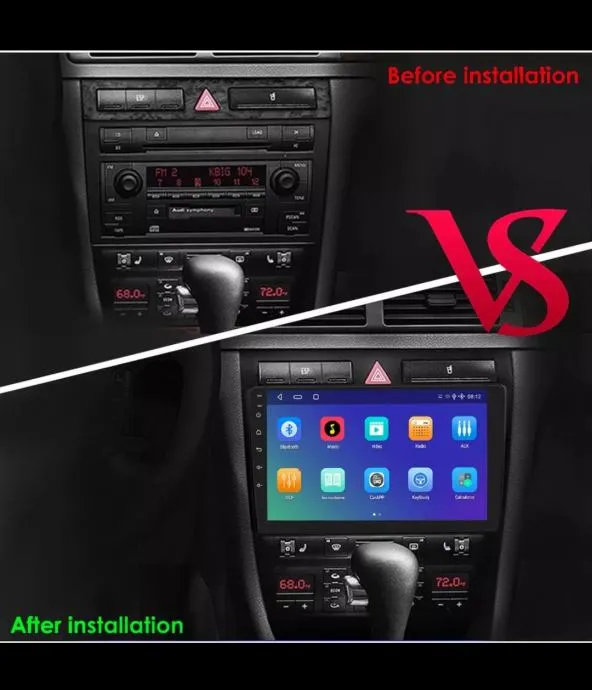 original android za audi a6 s6 c5 1997-2004 multimedija wifi kamera - slika 4