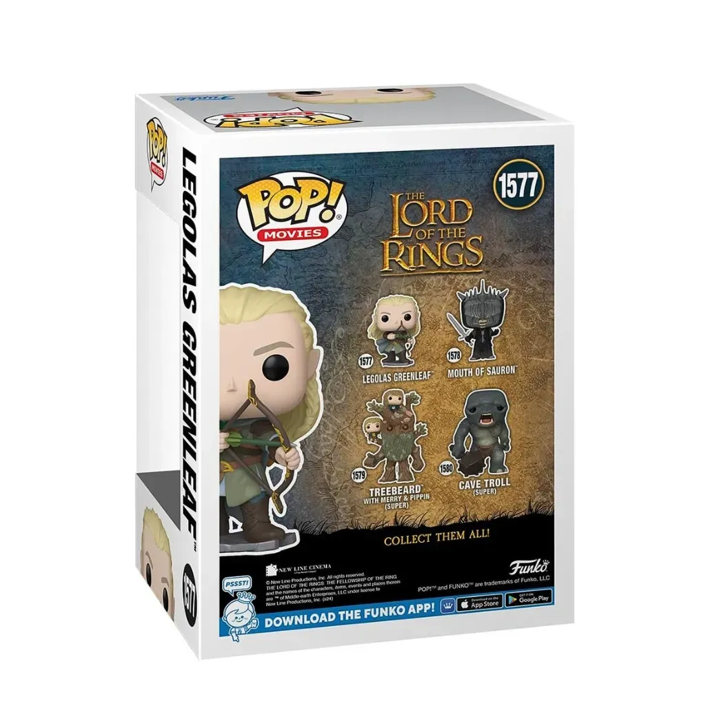 funko pop! movies: the lord of the rings – legolas greenleaf #1577 - slika 2