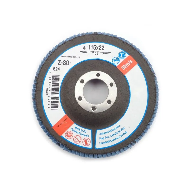Lamelni brusni disk LBD 115X22 Z80 - Čakovec