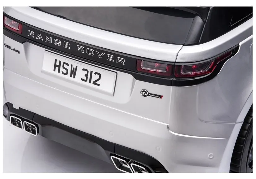 licencirani auto na akumulator range rover - sivi/lakirani - slika 8