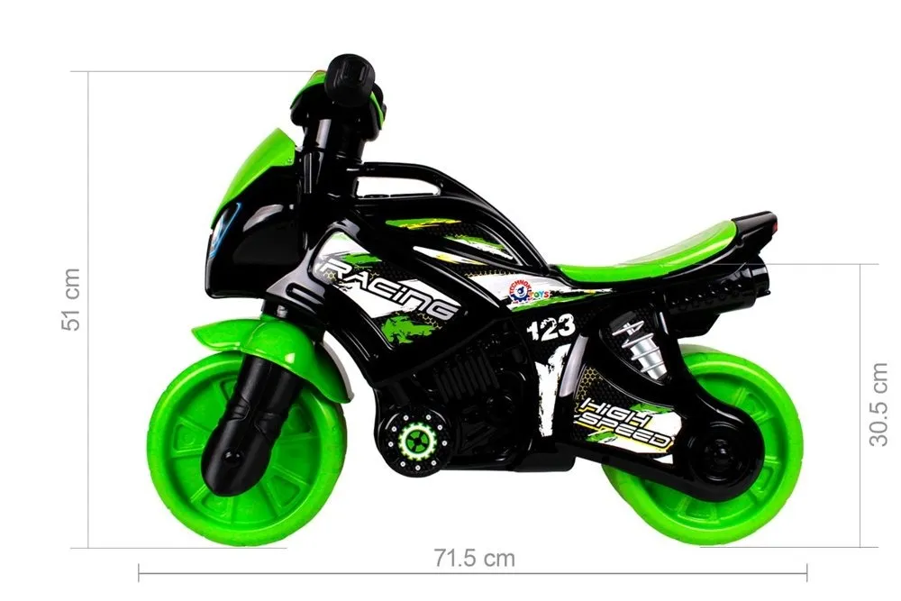 green motorbike 5774 - slika 2