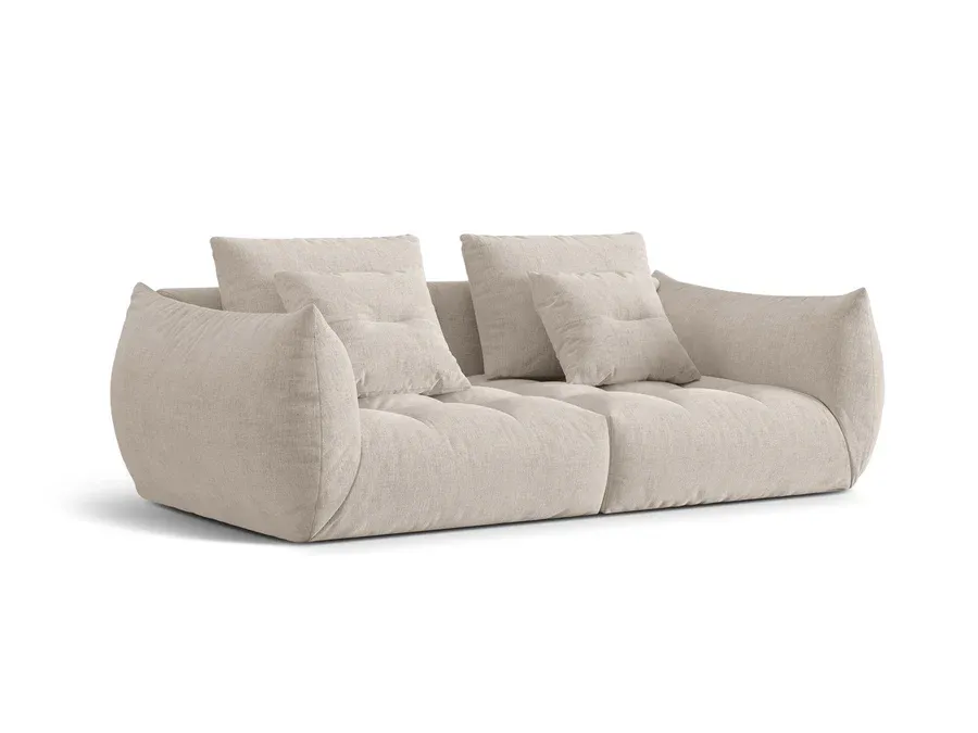 bloom sofa, 3 sjedala, 232x106 cm, materijal: strukturirana tkanina - slika 2