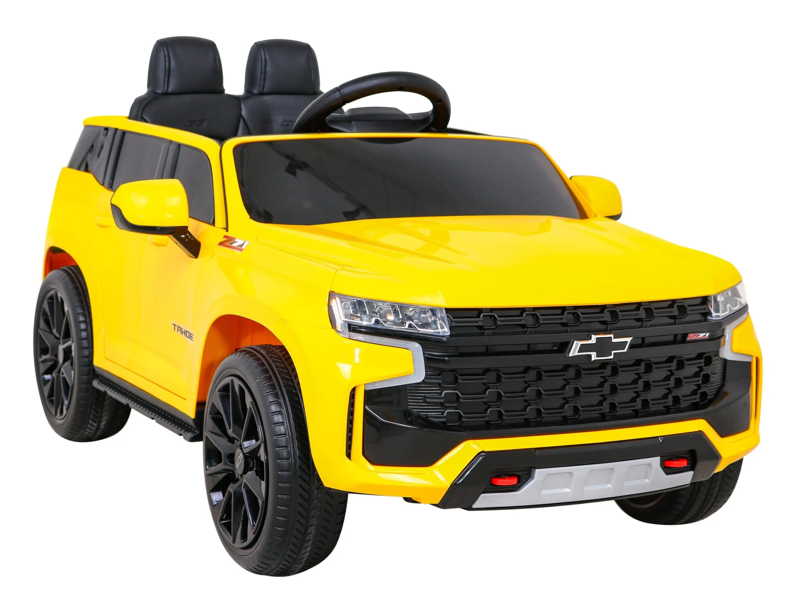 licencirani auto na akumulator chevrolet tahoe - žuti - slika 5