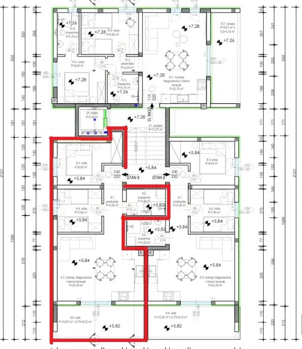 premium nekretnina u zadru – penthouse s krovnom terasom i liftom - slika 7