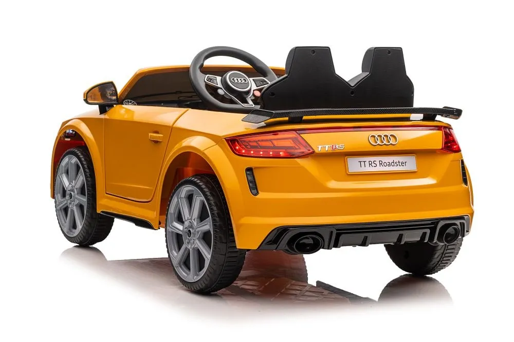 licencirani auto na akumulator audi ttrs - žuti - slika 3
