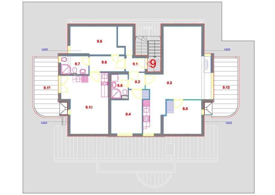 stan, novalja, 144.00 m2, novogradnja, 144,6 m2, 295.000 € (prodaja) - slika 30