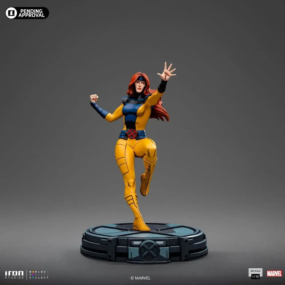 iron studios marvel: x-men ’97 – jean grey figura, 20cm - slika 5