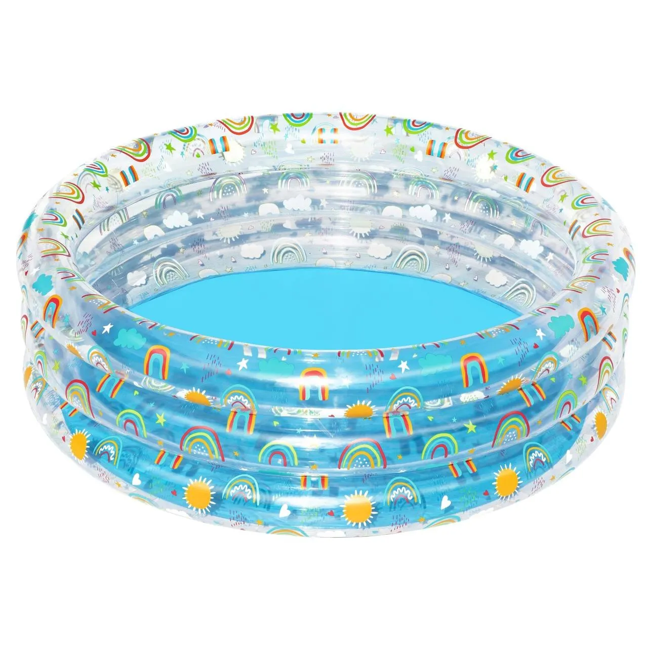 bazen na napuhavanje transparent 150 53cm bestway - slika 6