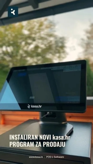 all-in-one pos kasa gl-p156 fiskalna blagajna komplet - slika 2