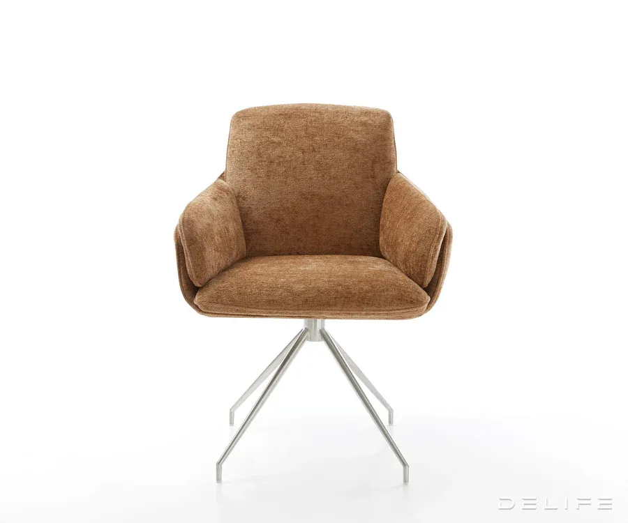 blagovaonska stolica luan, materijal: chenille - slika 2