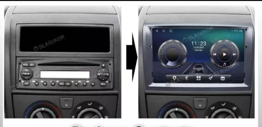 fiat ducato citroen jumper peugeot boxer original multimedija android - slika 4